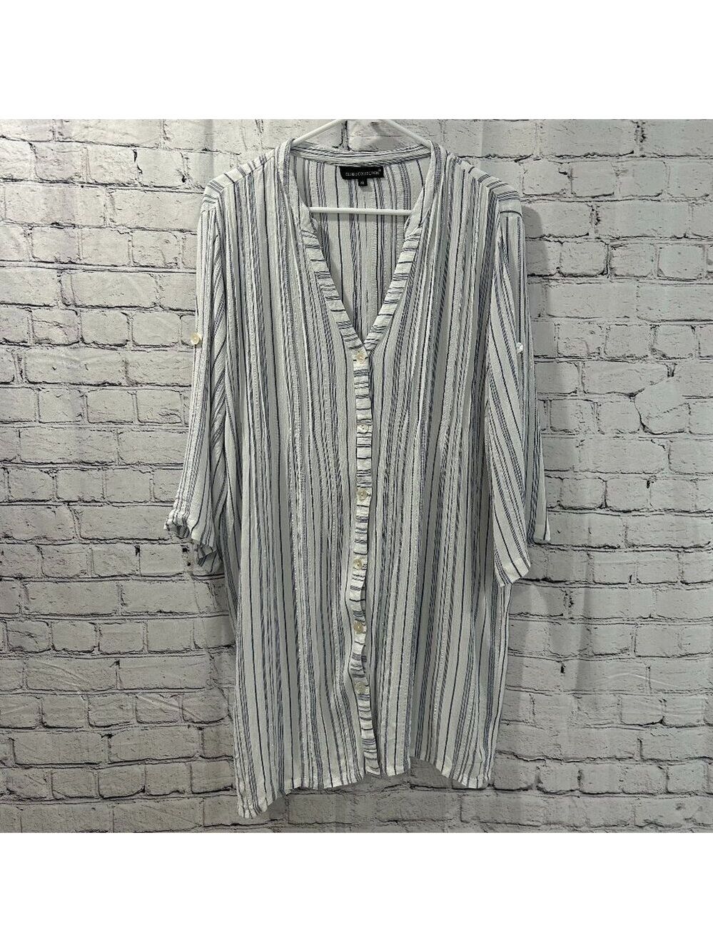 Ladies Club Z Collection swim coverup Size XL